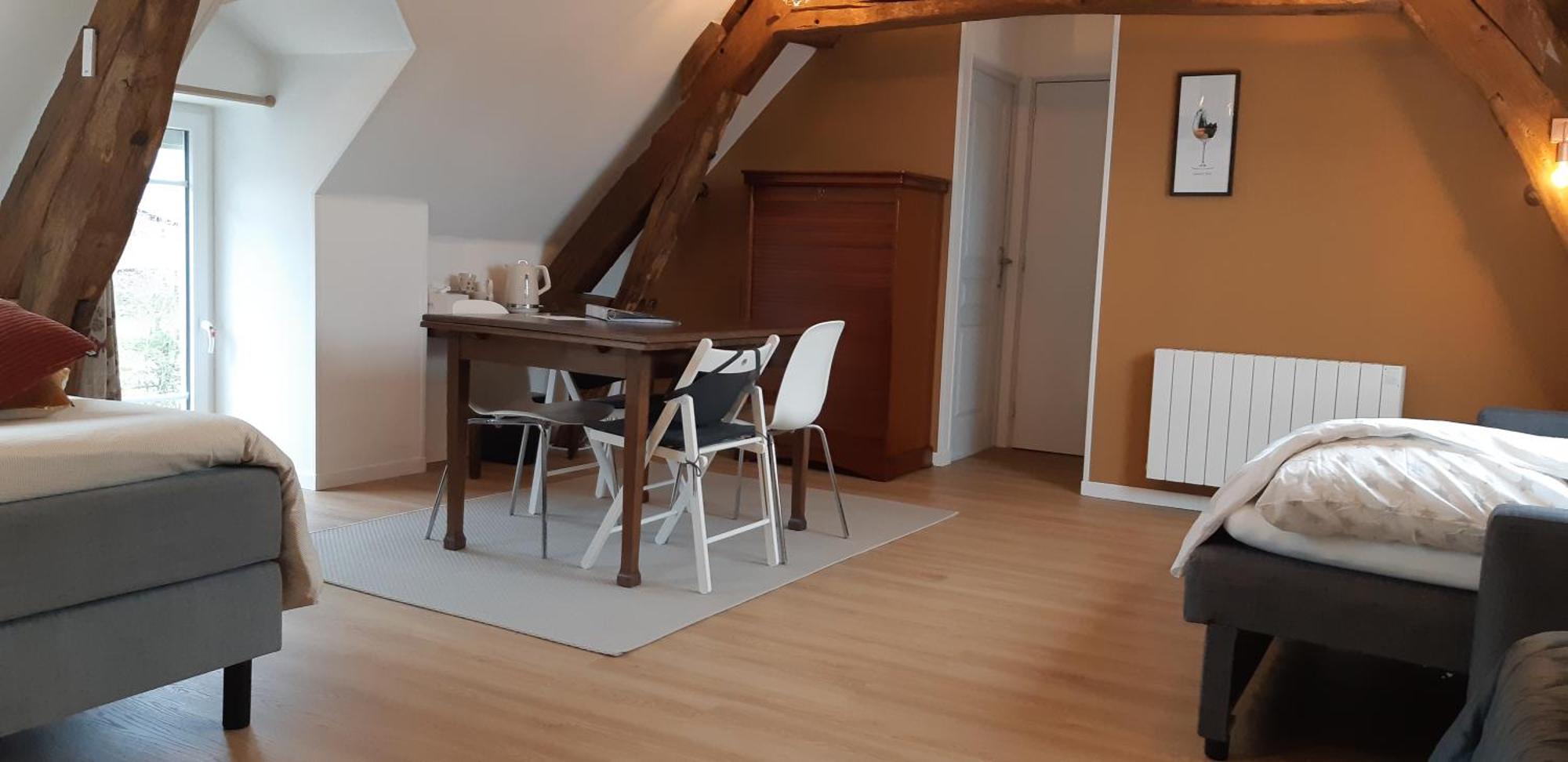 Bed and Breakfast Les Hirondelles Du Moulin Sassay Exterior foto